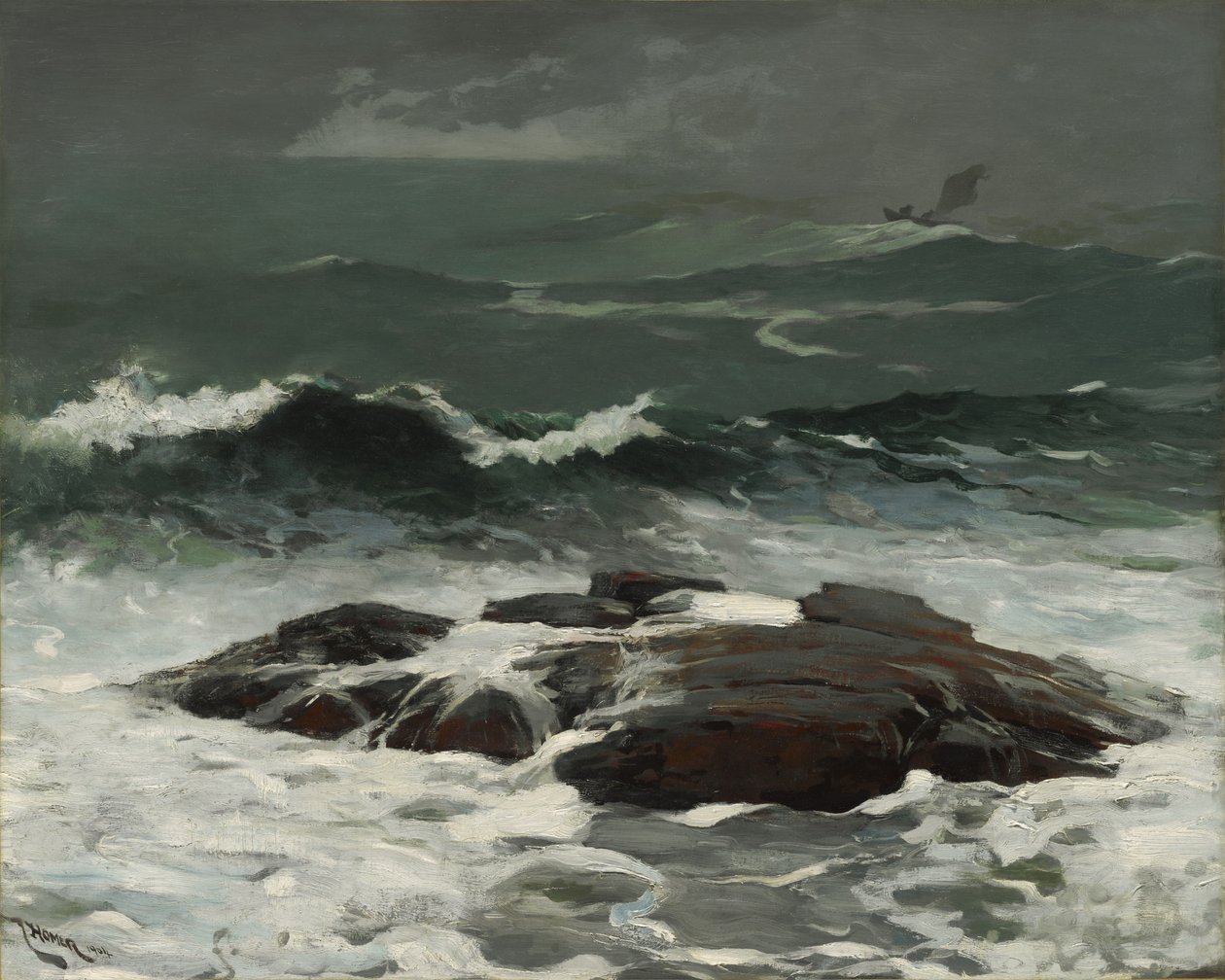 Nyári zivatar alkotó: Winslow Homer