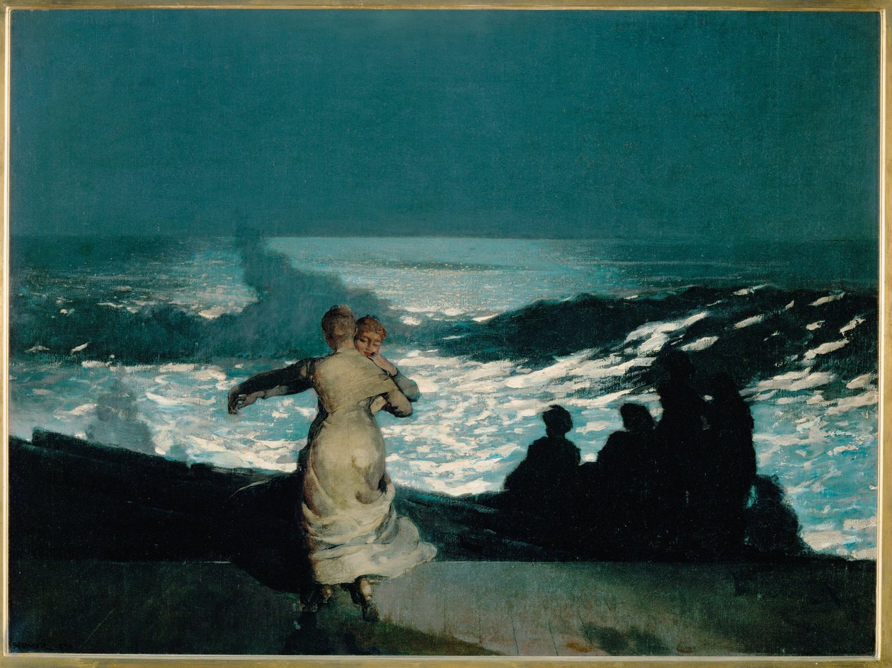 Summernight (festmény vászonra) alkotó: Winslow Homer
