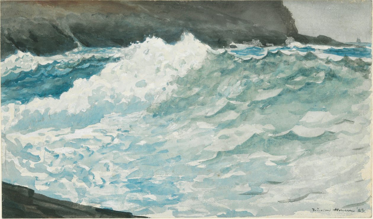 Surf, Prout alkotó: Winslow Homer