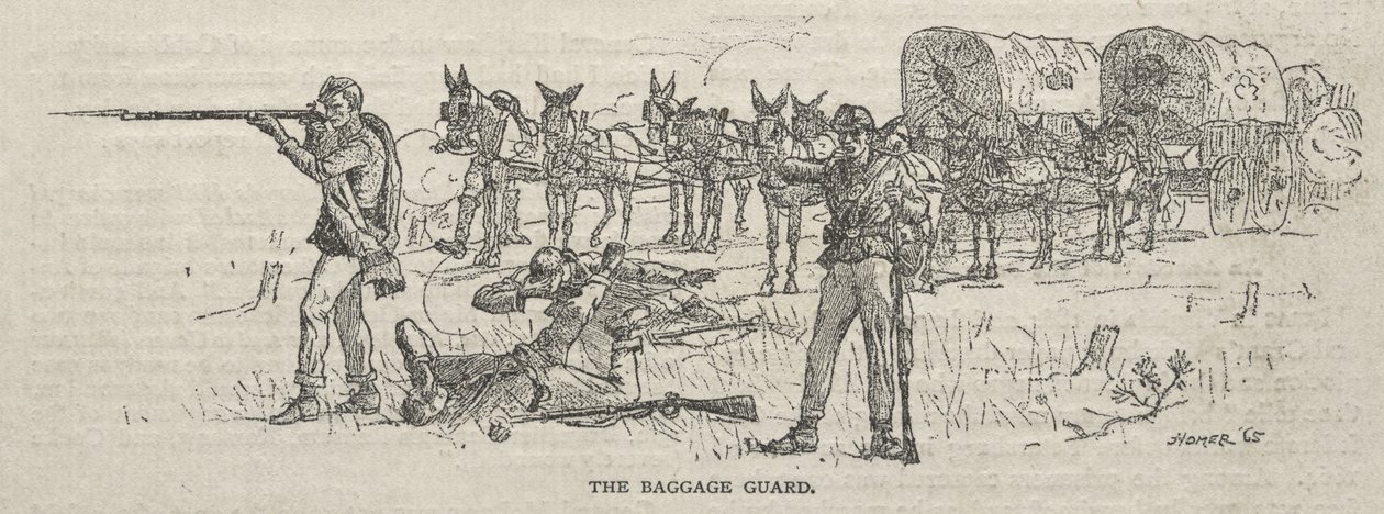 A poggyászórzó alkotó: Winslow Homer