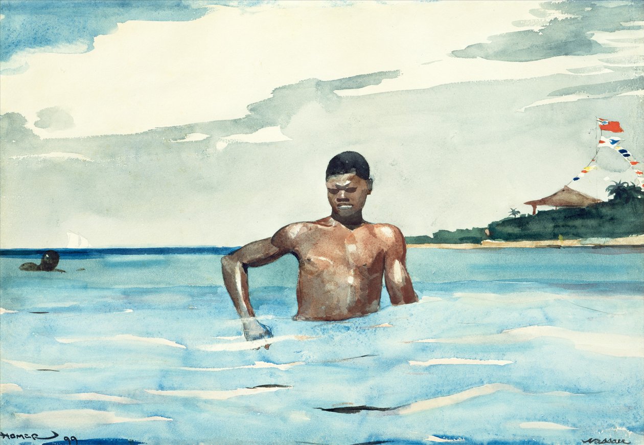 A fürdőző alkotó: Winslow Homer