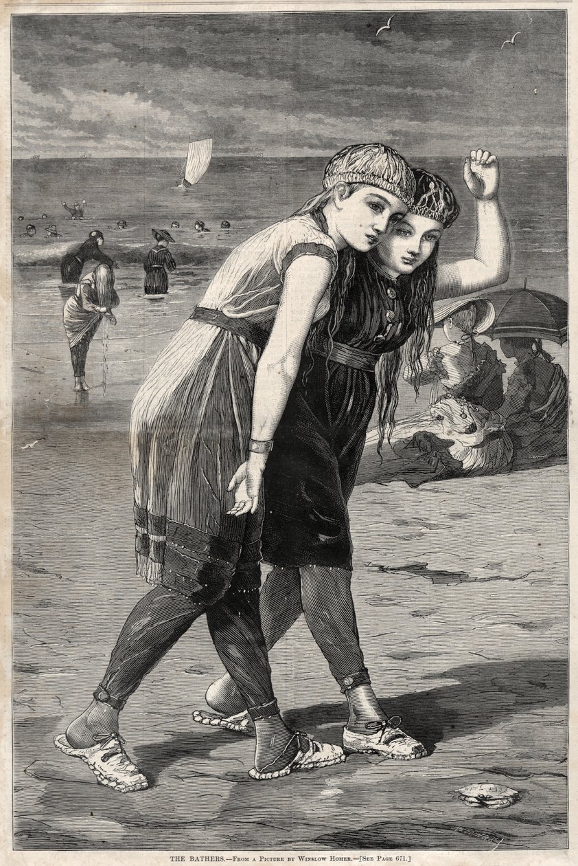 A fürdőzők alkotó: Winslow Homer