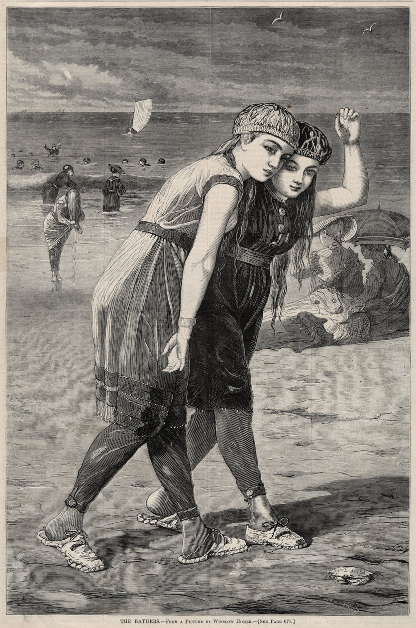 A fürdőzők alkotó: Winslow Homer
