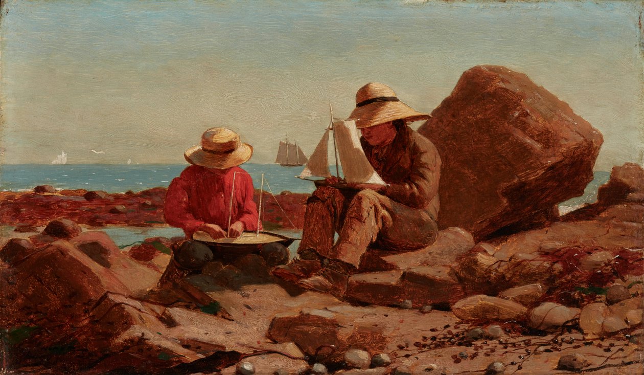 A hajóépítők alkotó: Winslow Homer