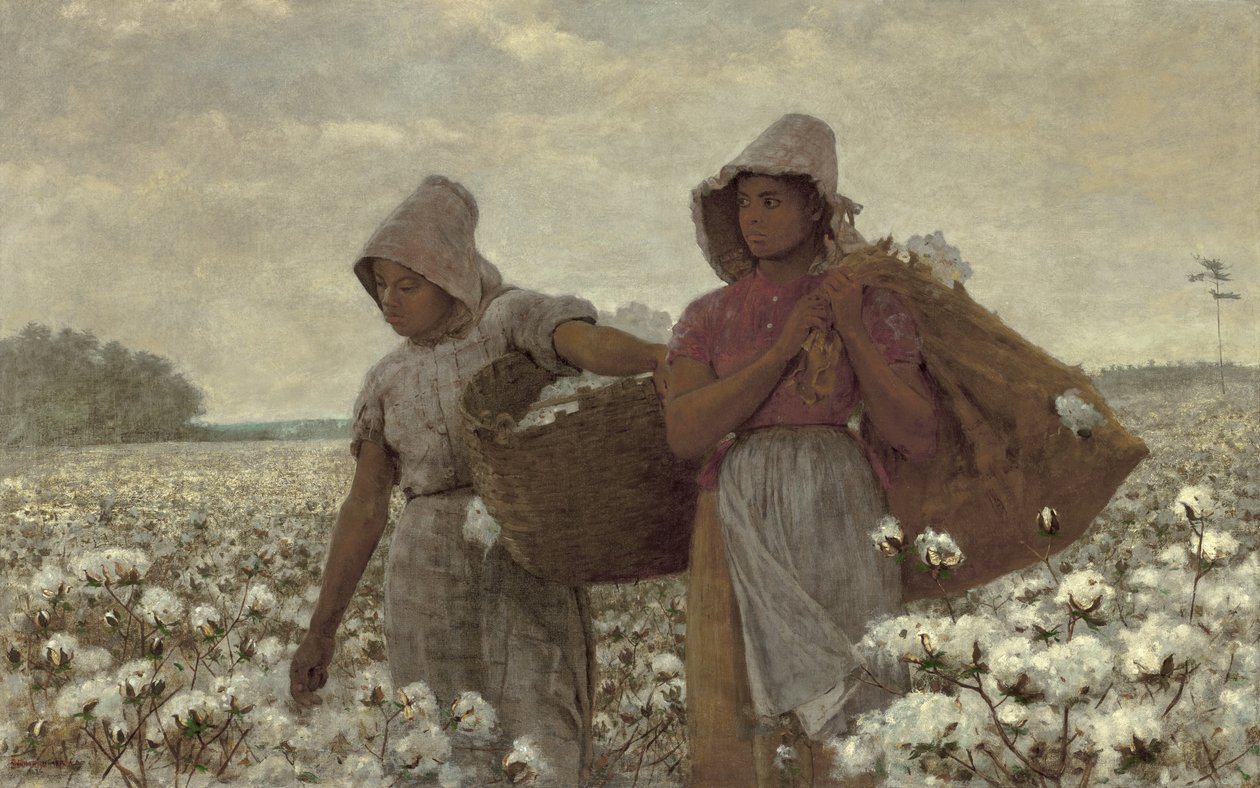 A gyapotszedők, 1876 alkotó: Winslow Homer