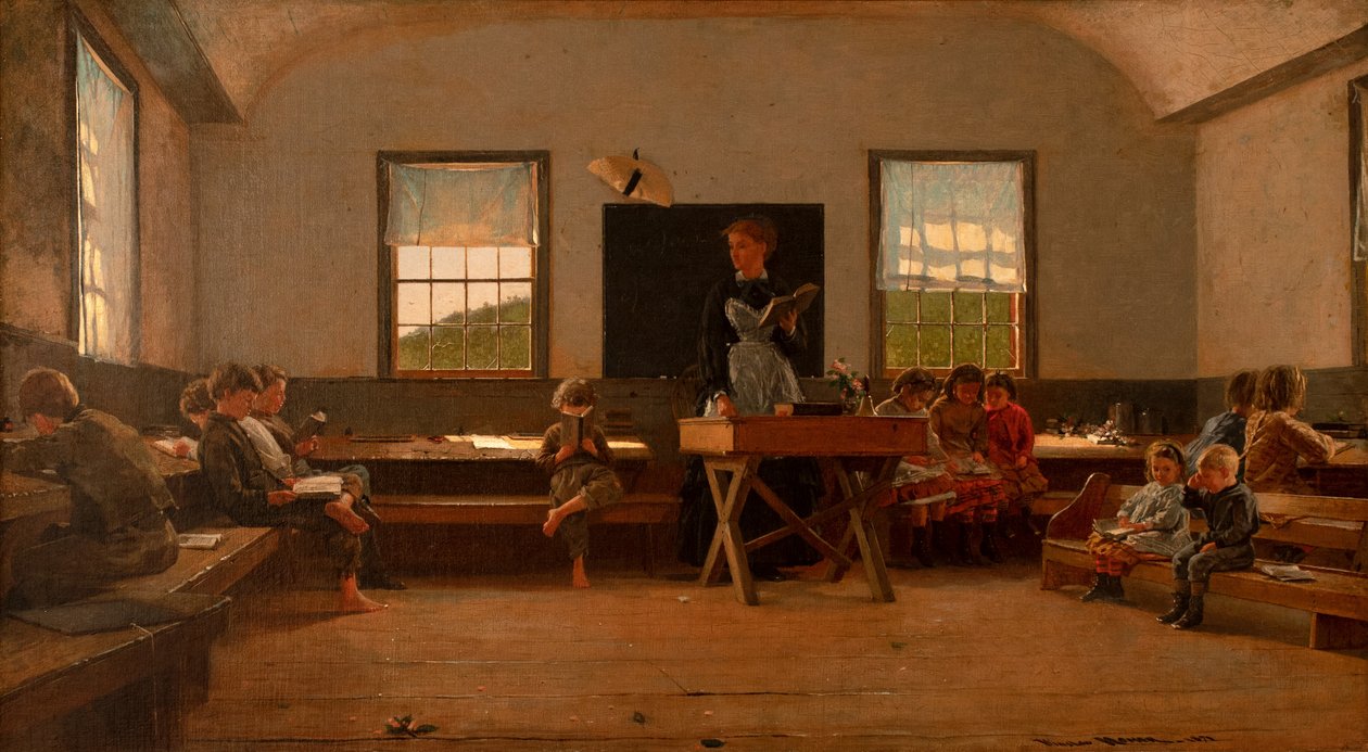 A falusi iskola alkotó: Winslow Homer