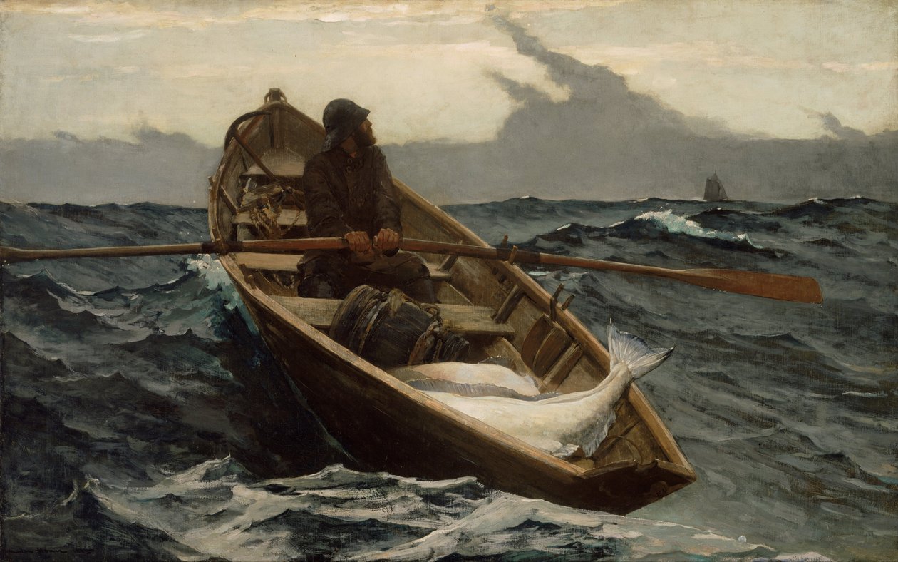 Ködjelzés alkotó: Winslow Homer