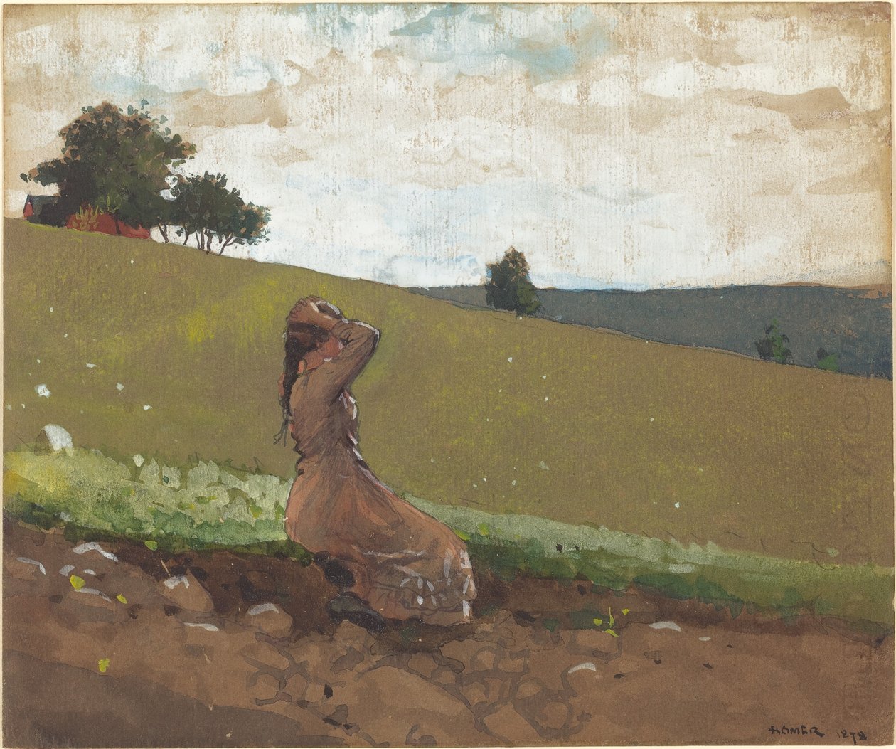 A zöld domb alkotó: Winslow Homer