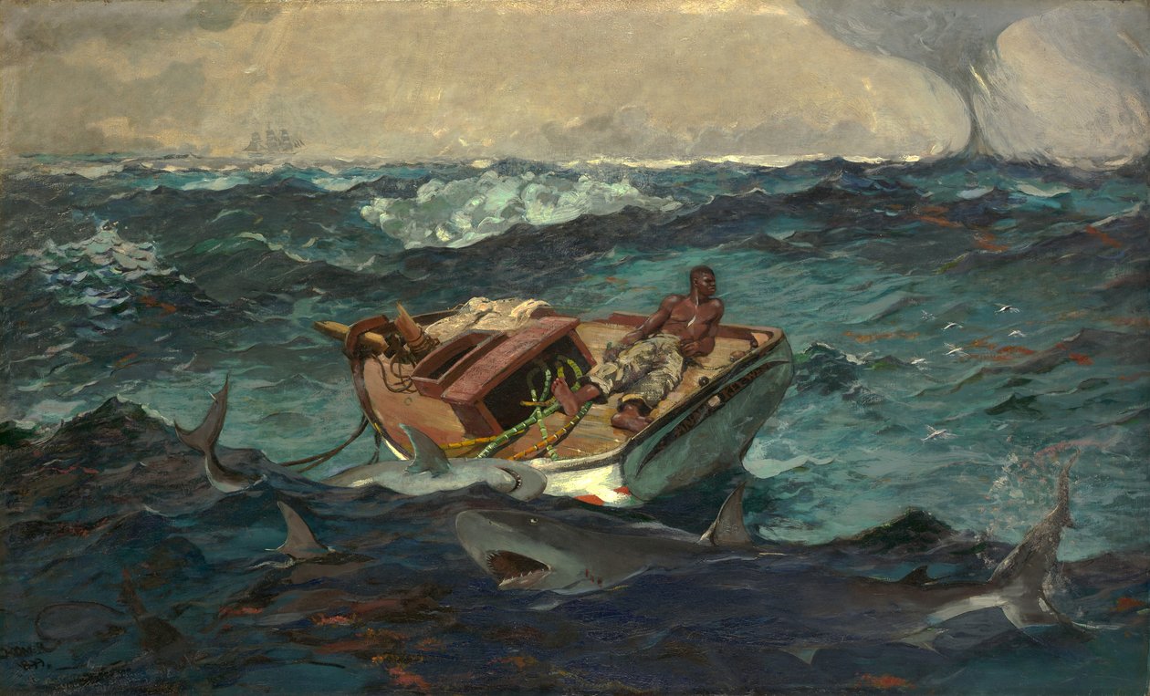 A Golf-áramlat, 1899. alkotó: Winslow Homer