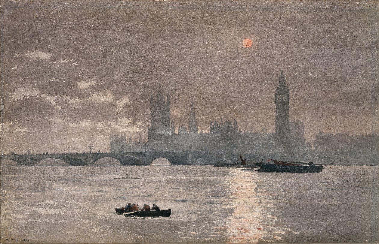 A Parlament épületei alkotó: Winslow Homer