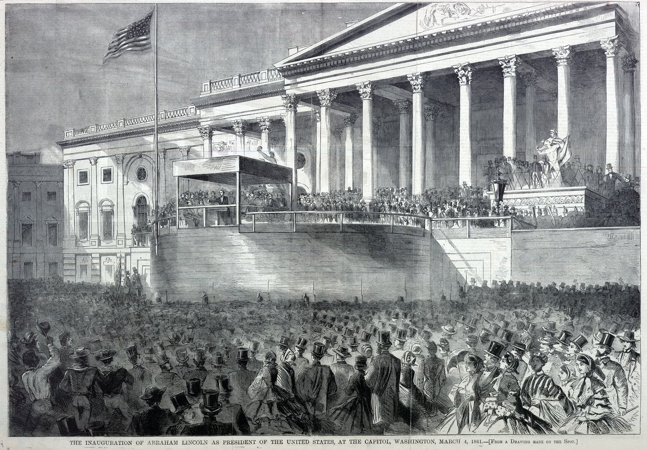 Abraham Lincoln elnöki beiktatása, a Harper