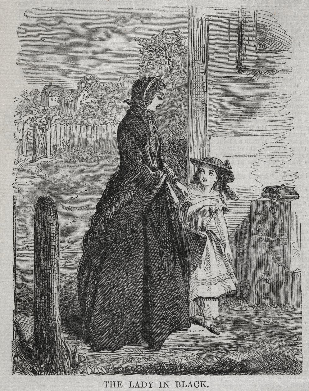A fekete ruhás hölgy alkotó: Winslow Homer