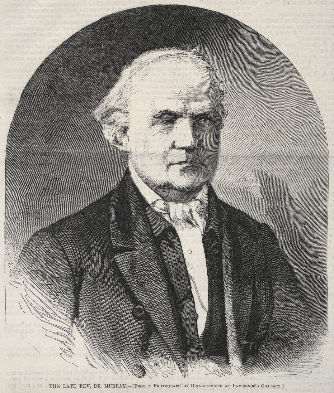 Dr. Murray néhai tiszteletes, 1861. alkotó: Winslow Homer