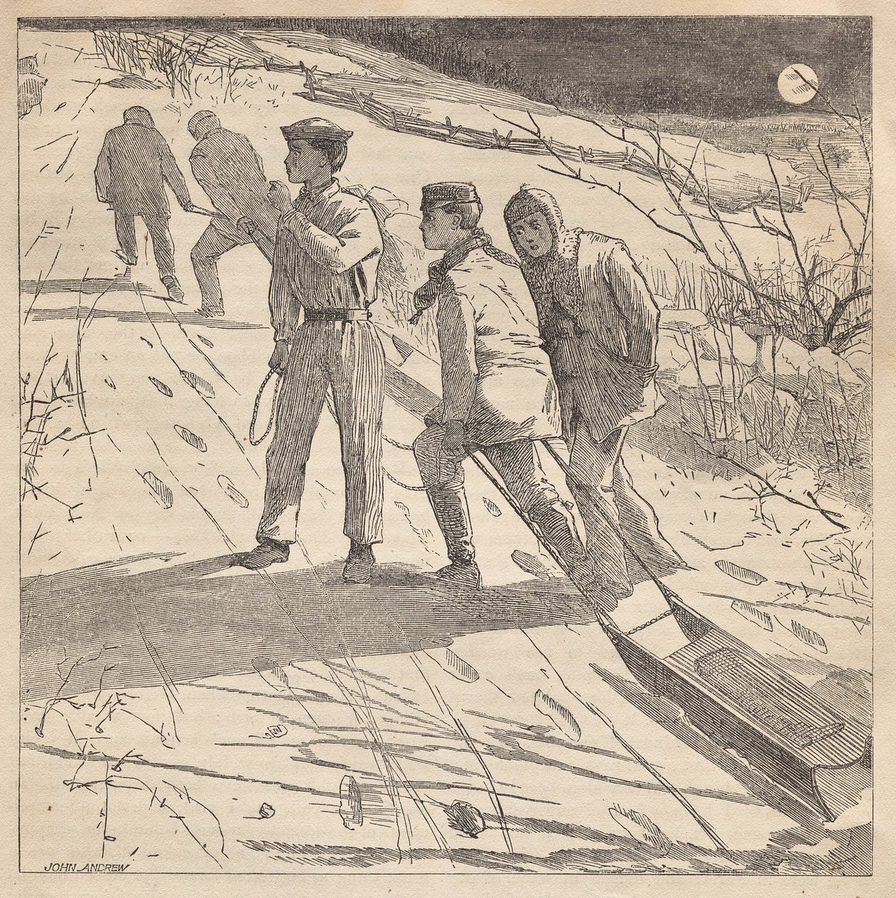 Az Éjféli Partvidék alkotó: Winslow Homer