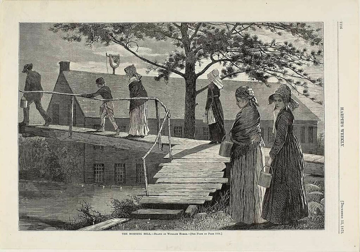 A reggeli harangszó alkotó: Winslow Homer