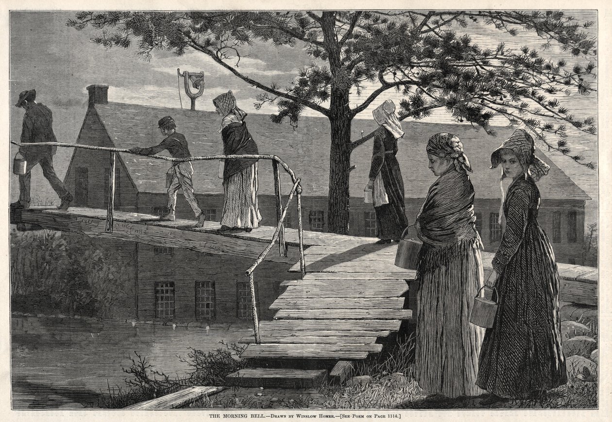 Reggeli harangszó, 1873. alkotó: Winslow Homer