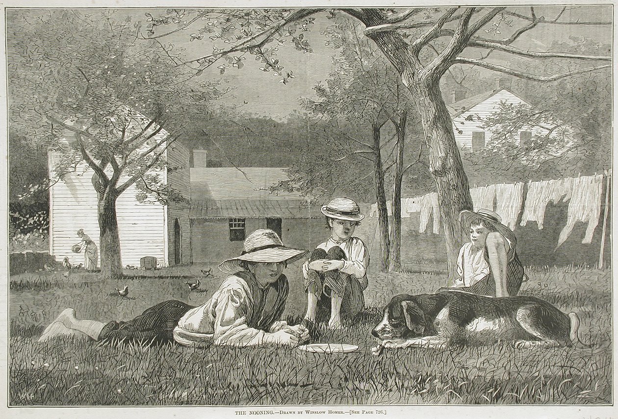 Déli pihenő alkotó: Winslow Homer