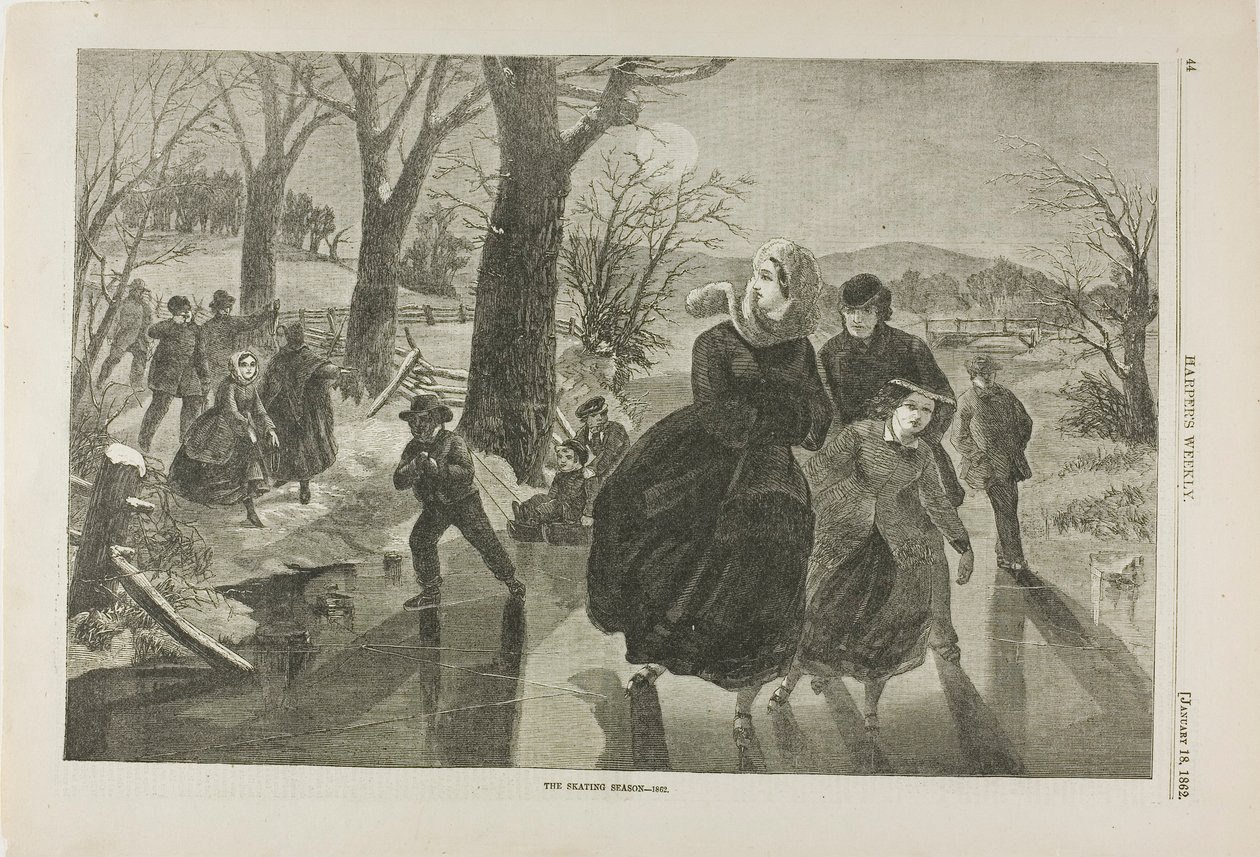 A korcsolyaszezon alkotó: Winslow Homer