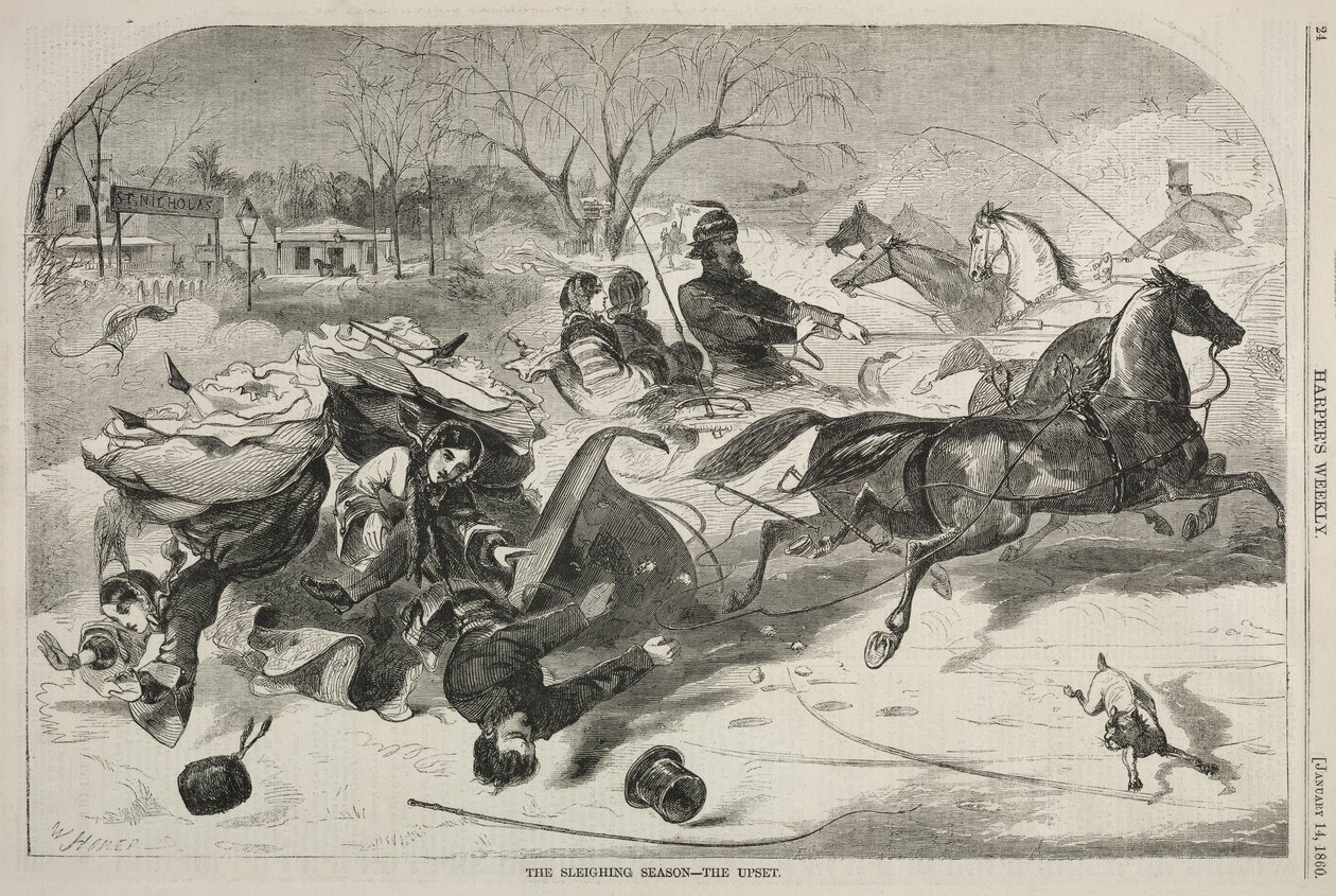 A szánkózási szezon – A meglepetés alkotó: Winslow Homer