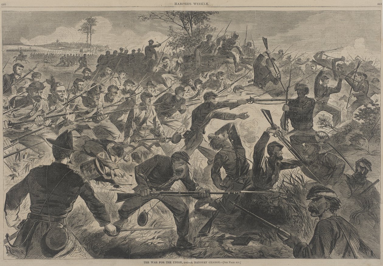 Háború az Unióért - Szuronyroham alkotó: Winslow Homer