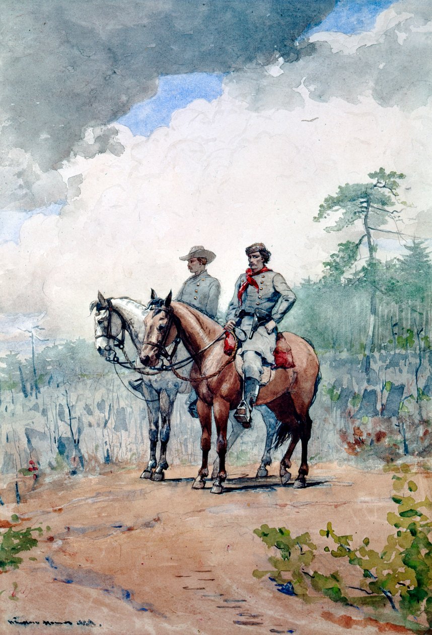 Két szövetségi cserkész, 1887 alkotó: Winslow Homer