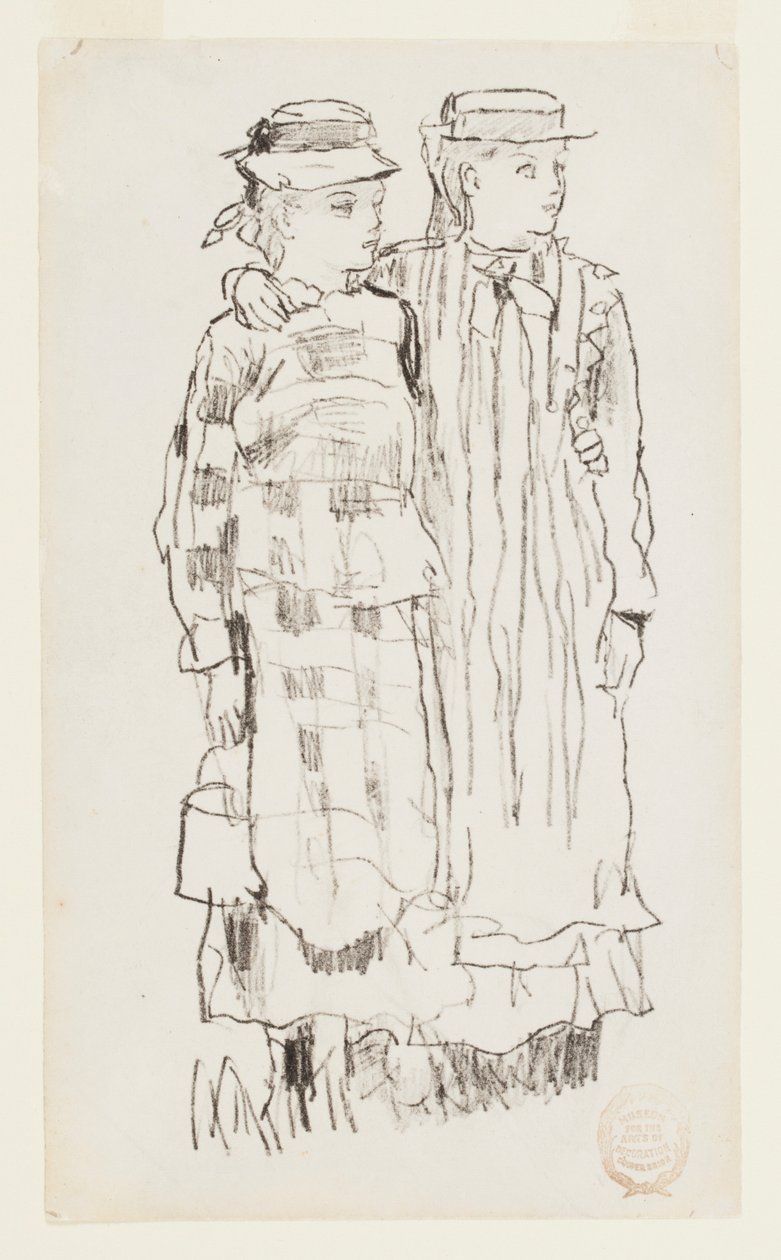 Két lány alkotó: Winslow Homer