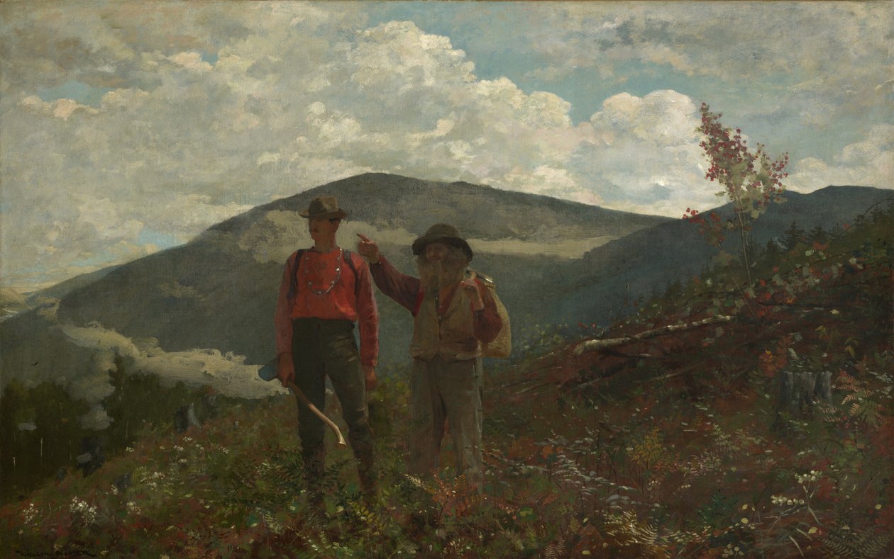 Két kalauz, 1877 alkotó: Winslow Homer