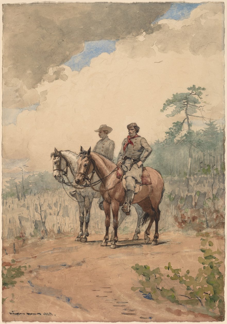 Két cserkész, 1887. alkotó: Winslow Homer