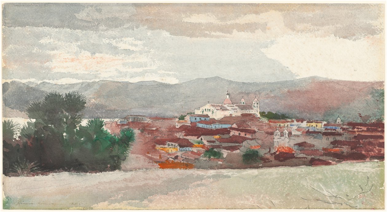 Kilátás Santiago de Cubára alkotó: Winslow Homer