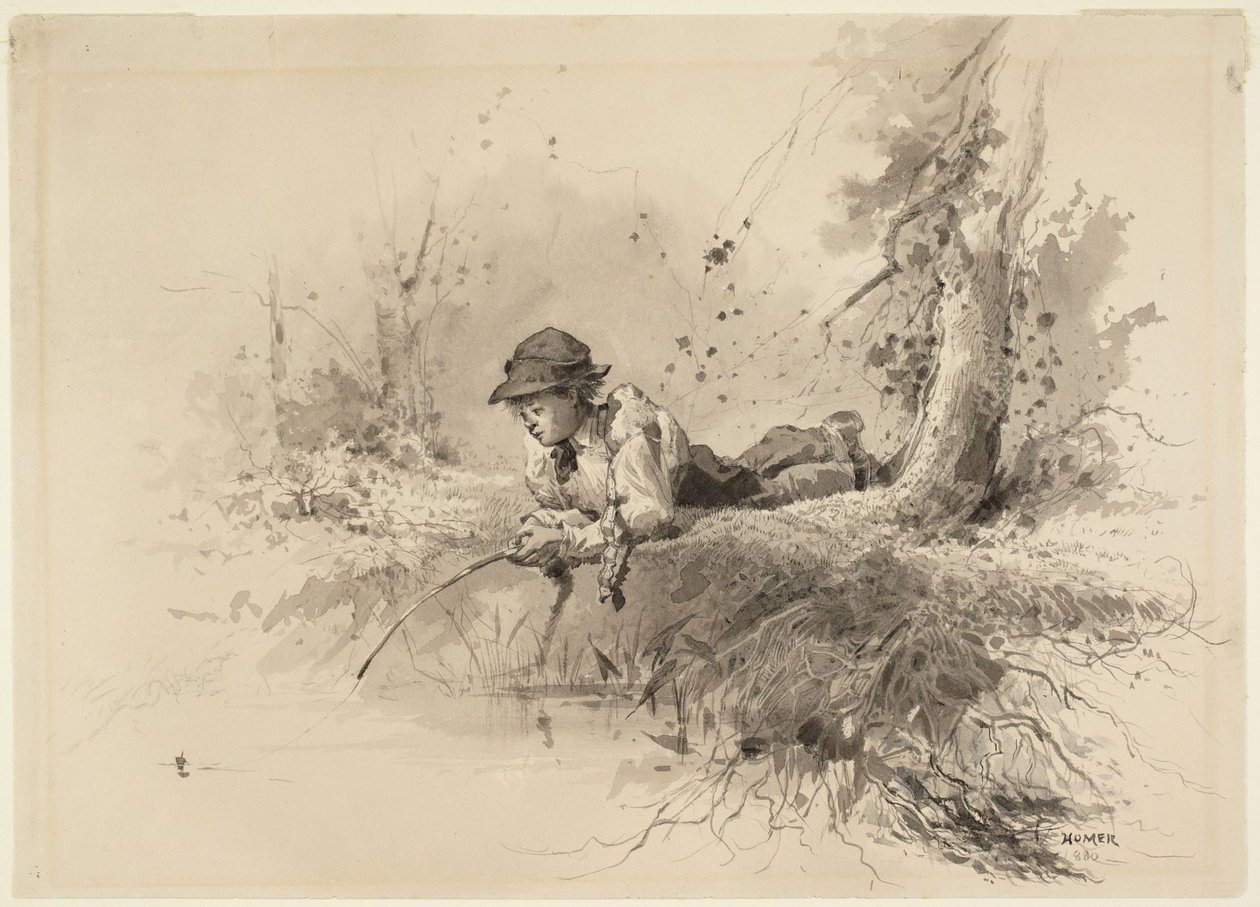 Kapásra várva alkotó: Winslow Homer