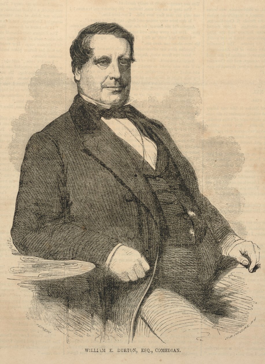 William E. Burton, Esq., Comedian, a Ballou