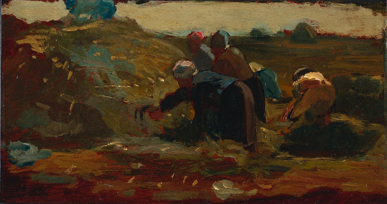 A mezőn dolgozó nők alkotó: Winslow Homer