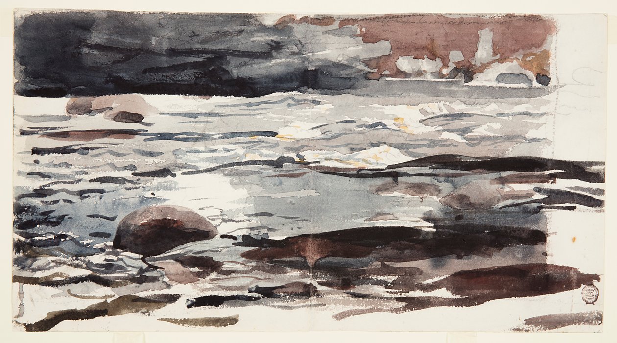 Erdő-patak alkotó: Winslow Homer