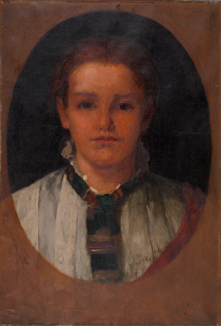 Fiatal lány alkotó: Winslow Homer