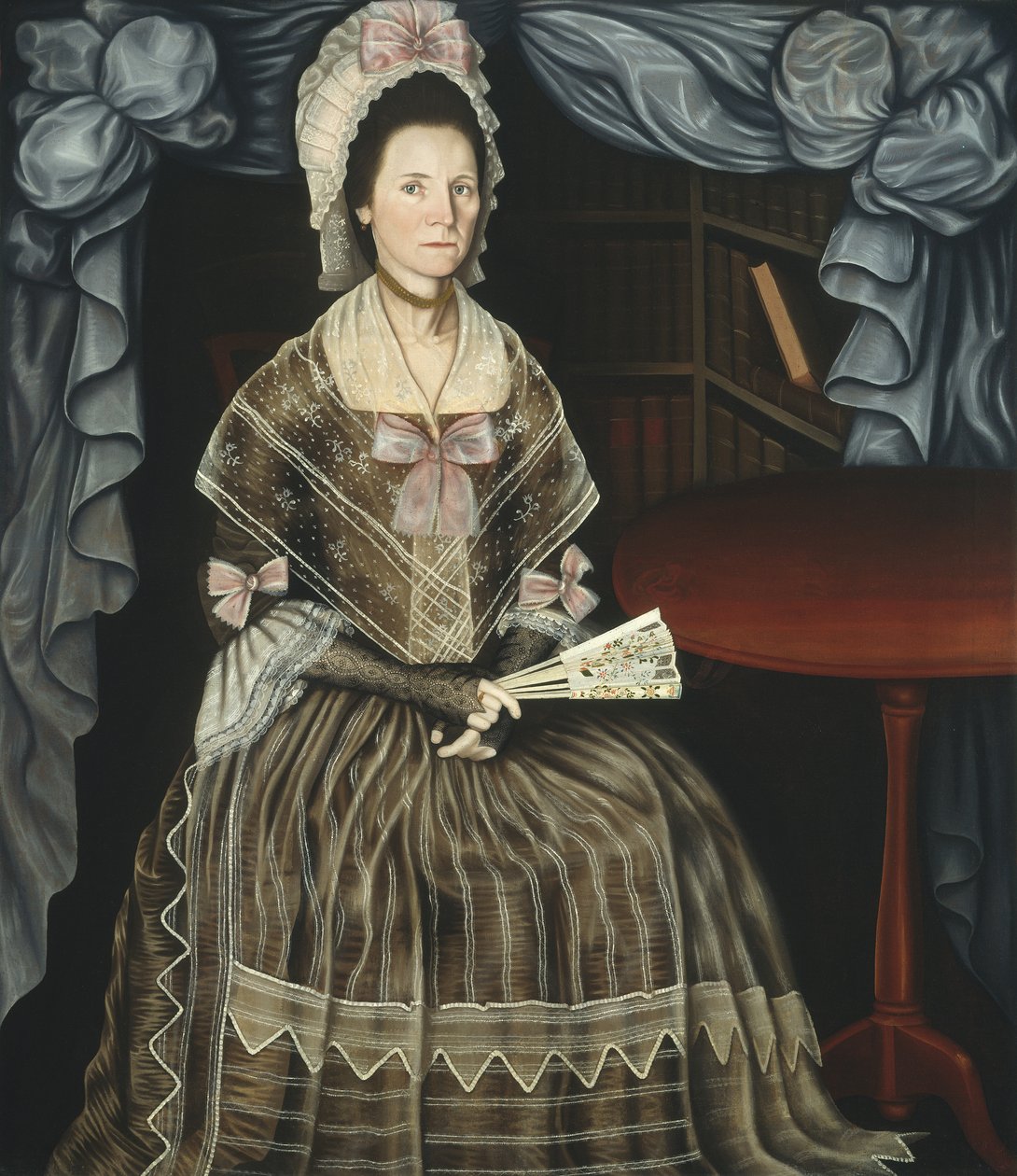 Mrs. Samuel Chandler, 1780 körül alkotó: Winthrop Chandler