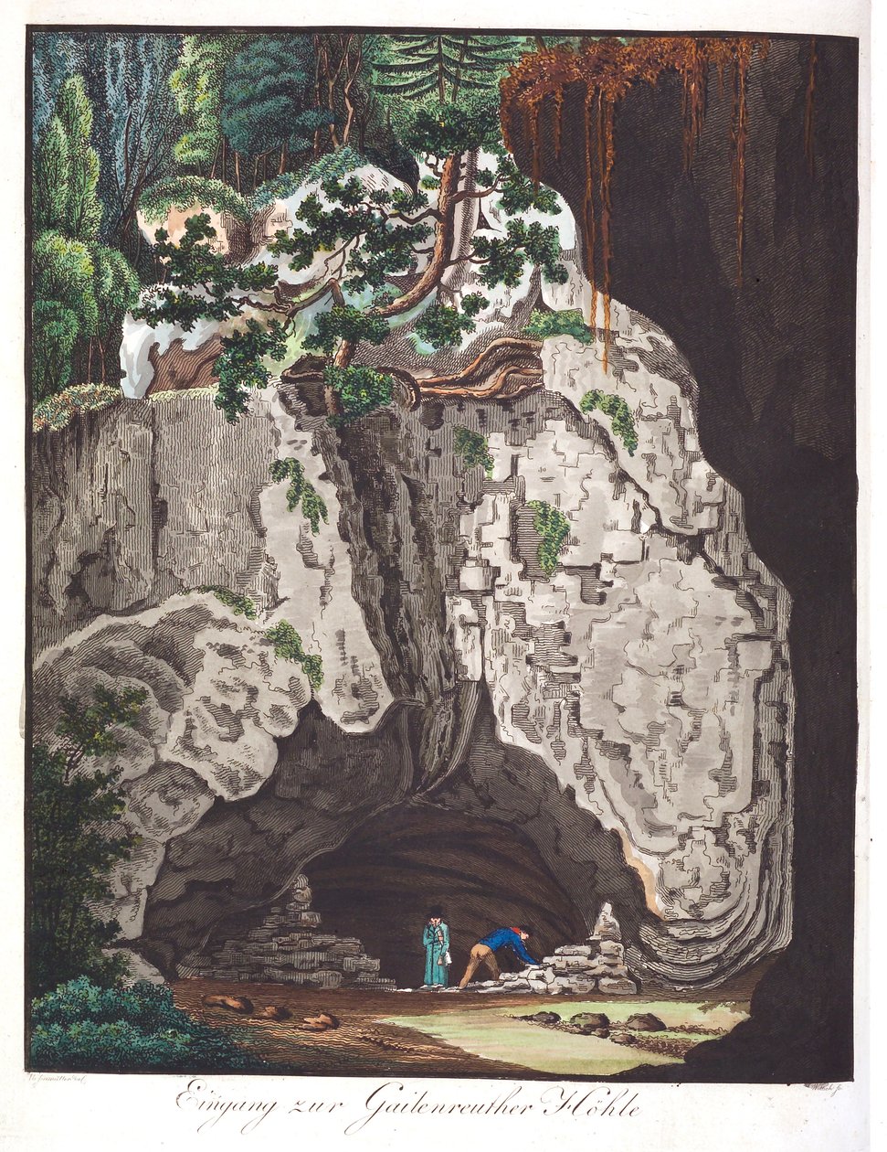 A Muggendorf környékének sajátosságai alkotó: Wittich Johann Christian Rosenmüller