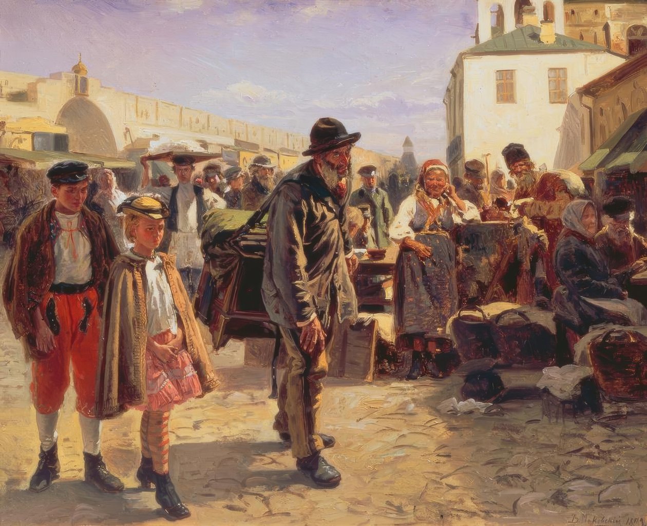 Az orgonacsiszoló alkotó: Wladimir Jegorowitsch Makowski