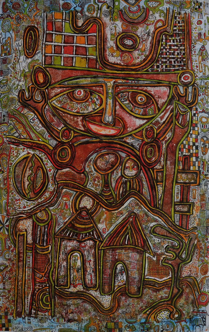 A forrás, 2010 alkotó: Wole Oyeyemi