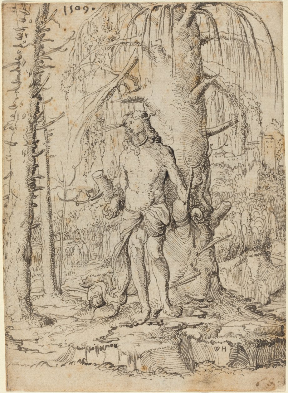 Szent Sebestyén alkotó: Wolf Huber
