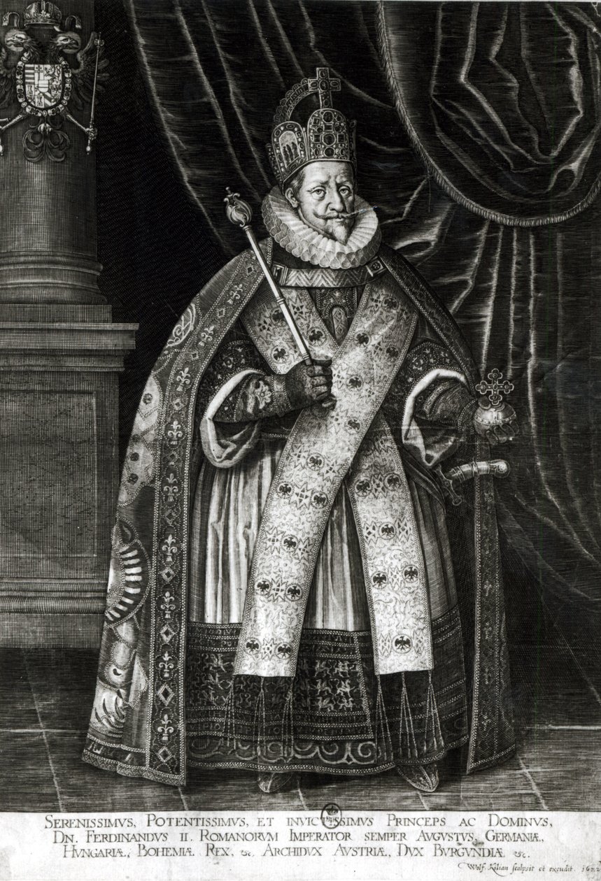 II. Ferdinánd (1578-1637) 1622 alkotó: Wolfgang Kilian
