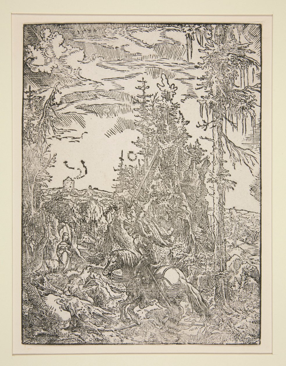 Szent György és a sárkány alkotó: Wolfgang Huber