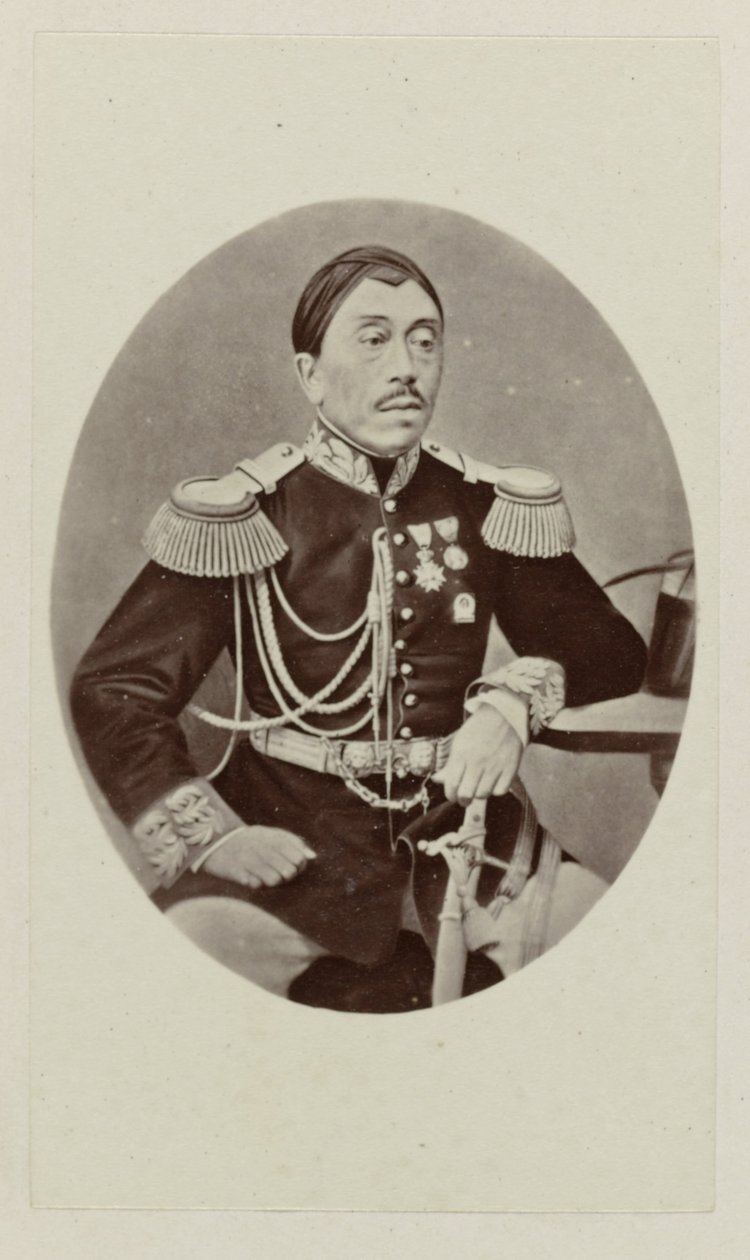 Van Mangkoe Negoro portréja IV alkotó: Woodbury and Page