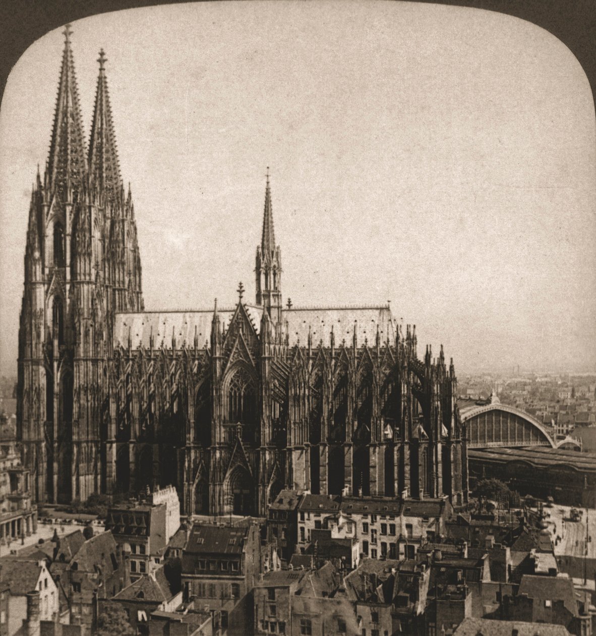Kölni dóm, Németország, 1903. alkotó: Works and Sun Sculpture Studios