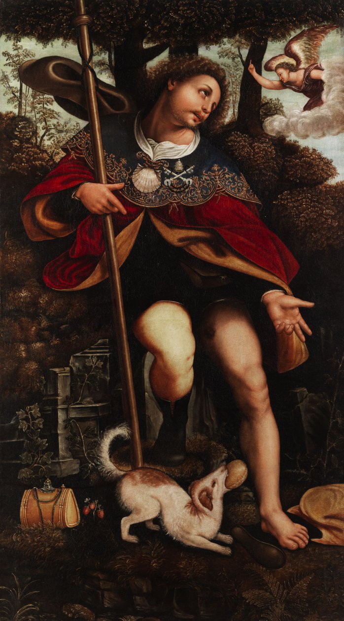 Hl. Közúti állomás s alkotó: Workshop of Cesare da Sesto