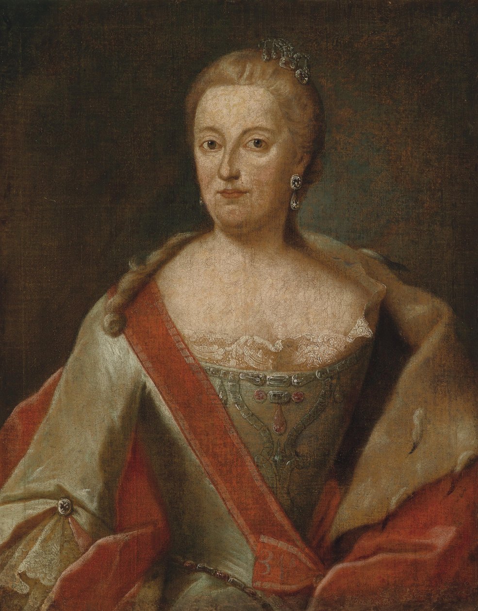 Szász Mária Anna (1728-1797) alkotó: Workshop of Georg Desmarées