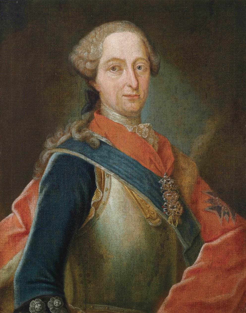 Maximilian III József portréja alkotó: Workshop of Georg Desmarées