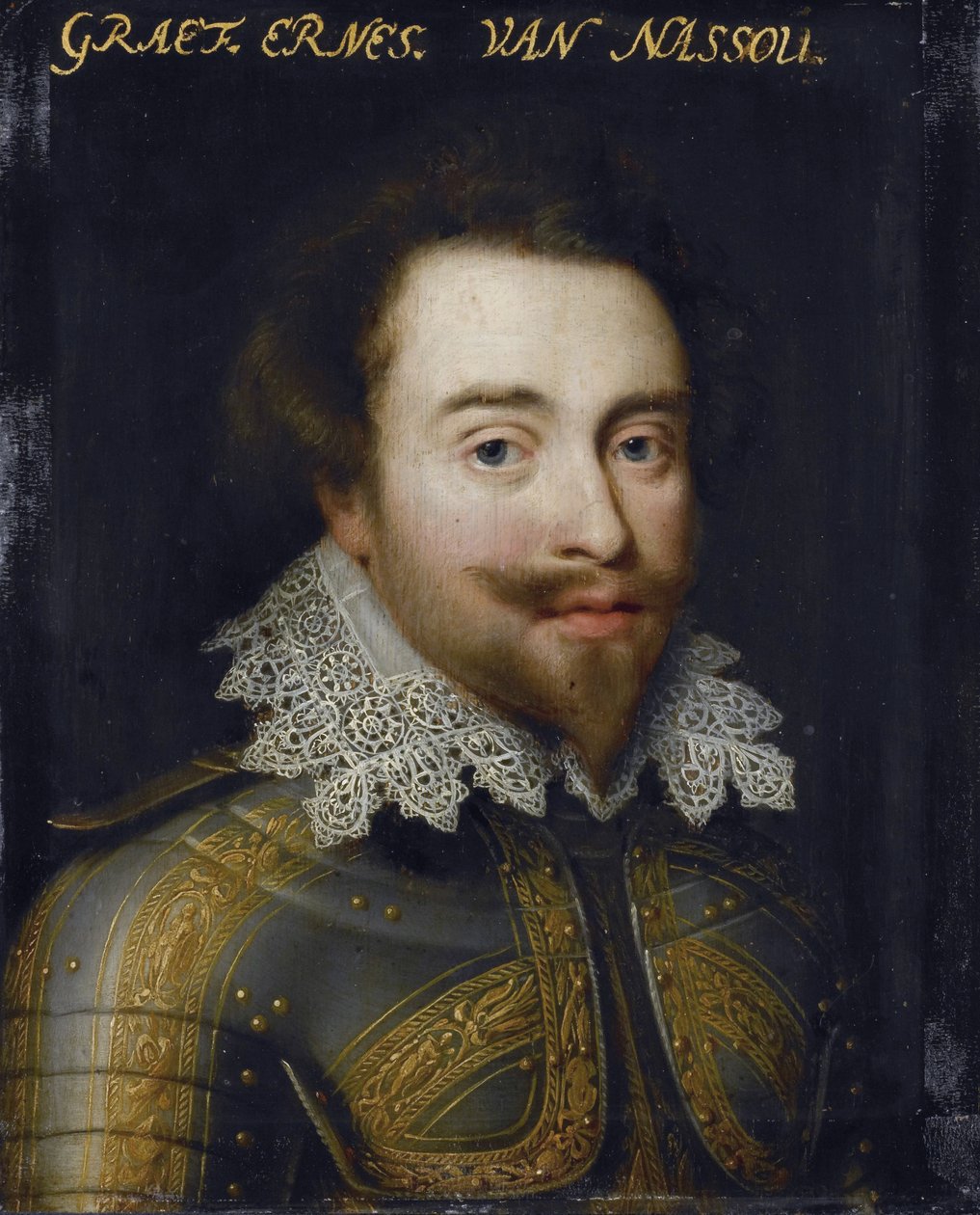 I. Johan Ernst (1582–1617), Nassau-Siegen gróf arcképe alkotó: Jan Anthonisz. van Ravesteyn