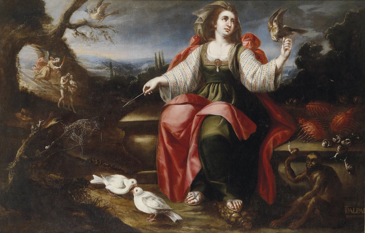 A tapintás allegóriája alkotó: Juan de Arellano
