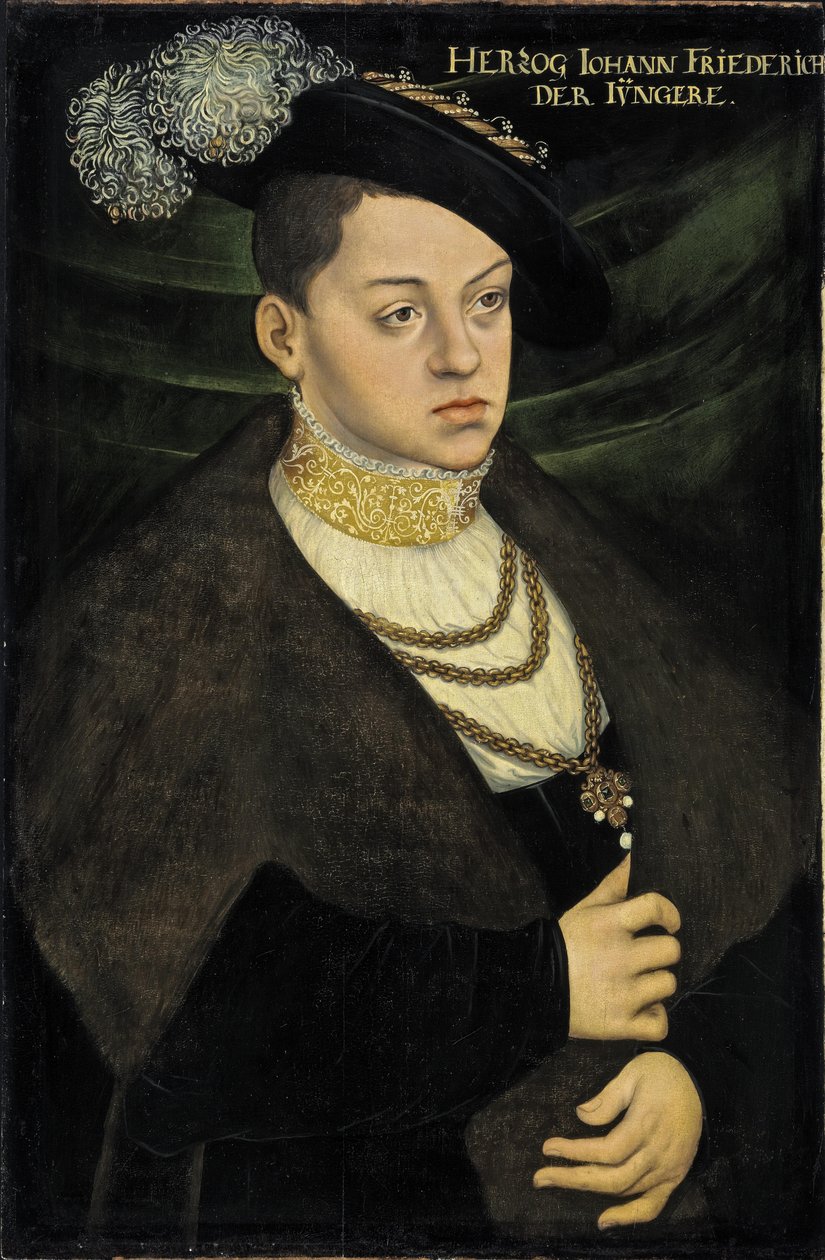 Johann Ernst, Szász-Coburg hercege alkotó: Workshop of Lucas Cranach the Elder  