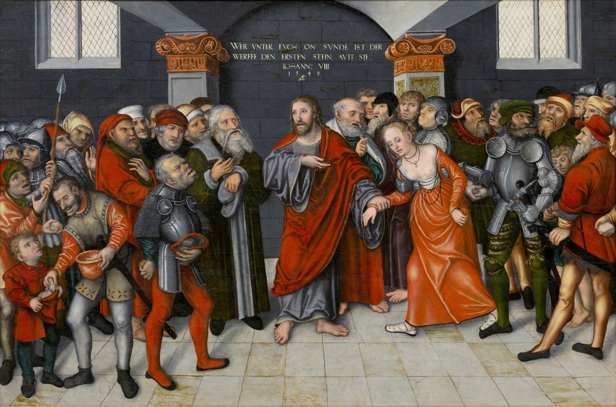 Krisztus és a házasságtörő alkotó: Lucas Cranach the Younger  